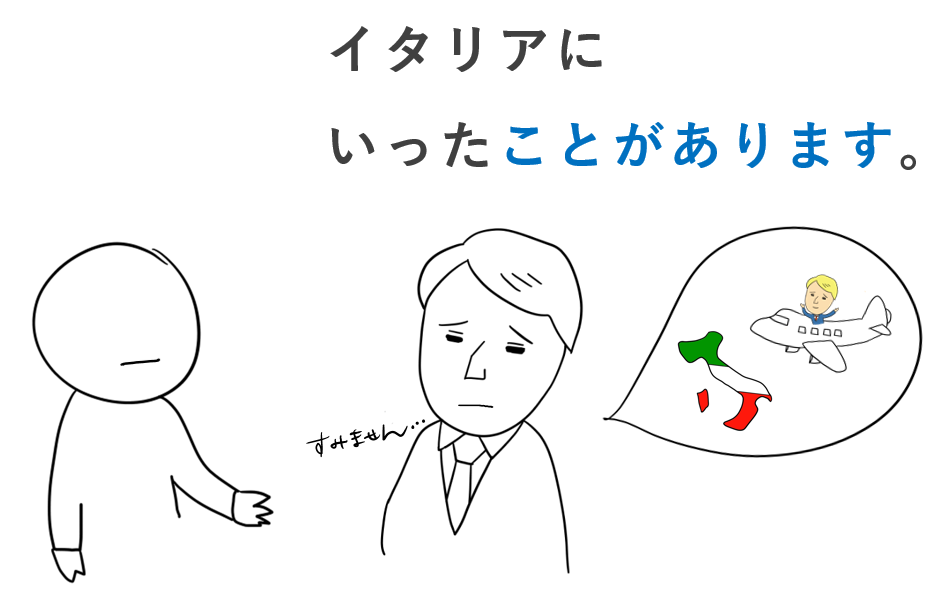 たことがあります 経験を述べる みんなの日本語 第19課 １ の教案 イラスト