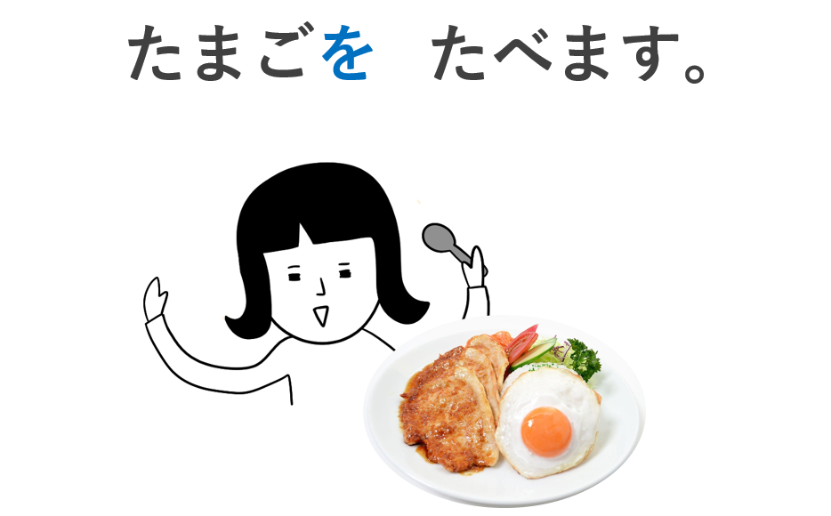 みんなの日本語 第6課の教案 イラスト 他動詞 ます の導入